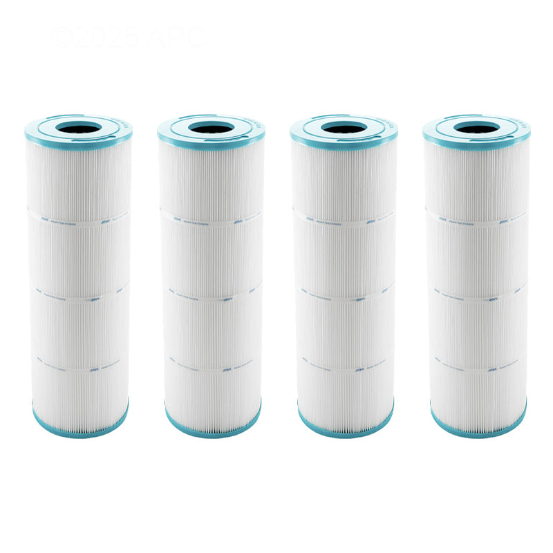 APC747004 Replacement Filter Cartridge, 4-Pack, 80 Sq Ft for Pentair