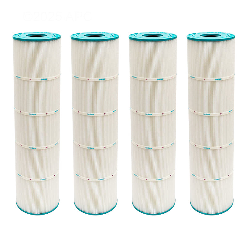 APC747104 Replacement Filter Cartridge, 4-Pack, 105 Sq Ft for Waterway