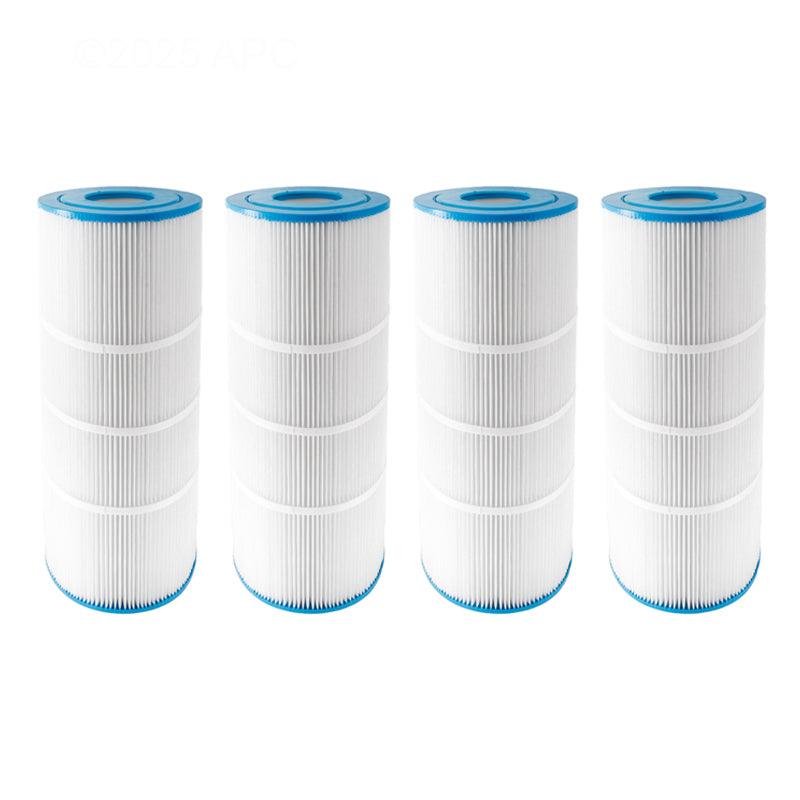APC748304 Replacement Filter Cartridge, 4-Pack, 81 Sq Ft for Hayward SwimClear C3025