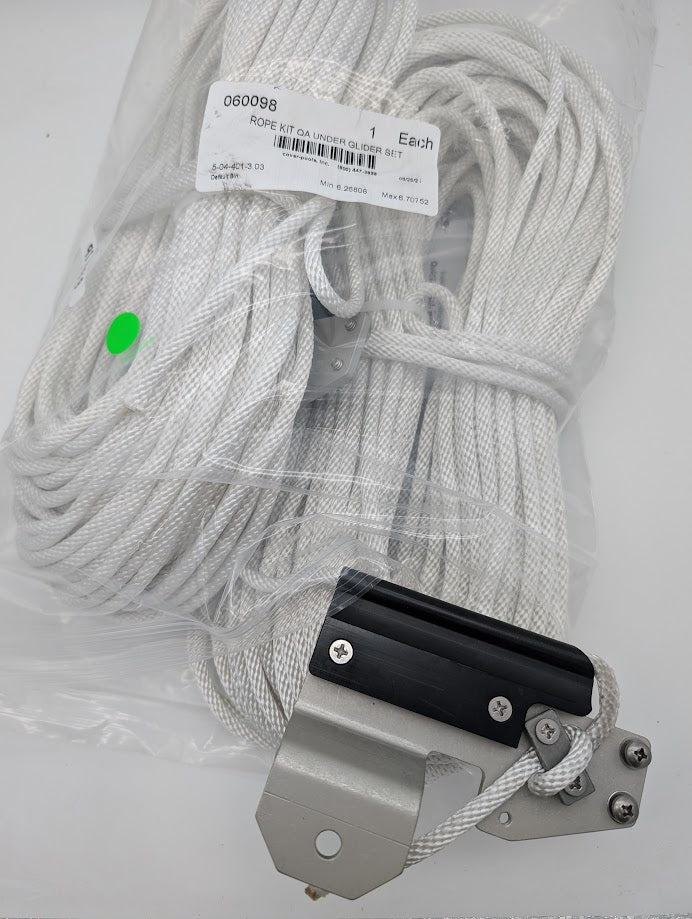 Cover-Pools 060098 Pre-2015 UnderTrack QA Rope Kit (Gliders, Ropes, Brackets) - DISCONTINUED, NOT AVAILABLE