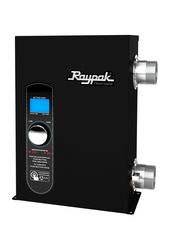 Raypak 5.5KW Digital Titanium Electric Pool | Spa Heater