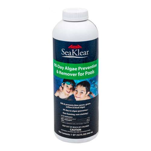 SeaKlear 90-Day Algae Prevention & Remover – 1 Quart | 90411SKR