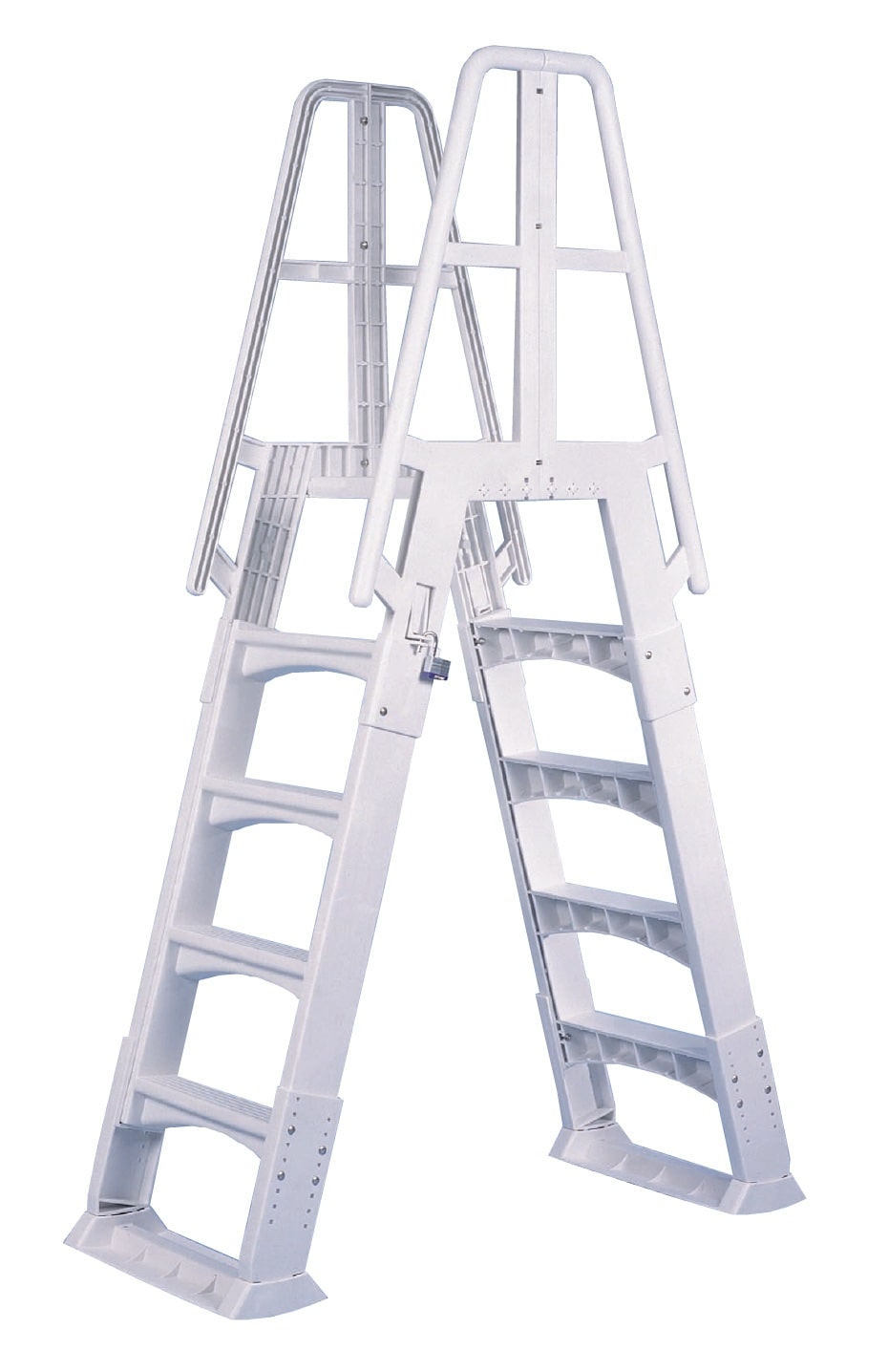 Above Ground Pool Resin Slide-Lock A-Frame Ladder - SLA