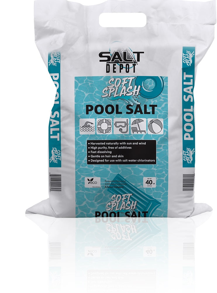 High-Purity Pool Salt | 40 lb Bag | Fast-Dissolving, NSF CertifiedHigh-Purity Pool Salt | 40 lb Bag | Fast-Dissolving, NSF Certified