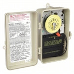 Intermatic T104R201 Two Circuit Mechanical Time Switch Heat Delay