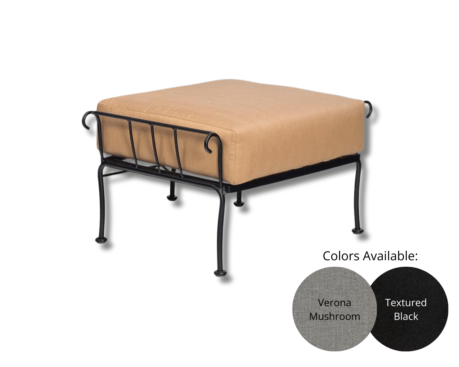 Woodard™ Terracita Ottoman