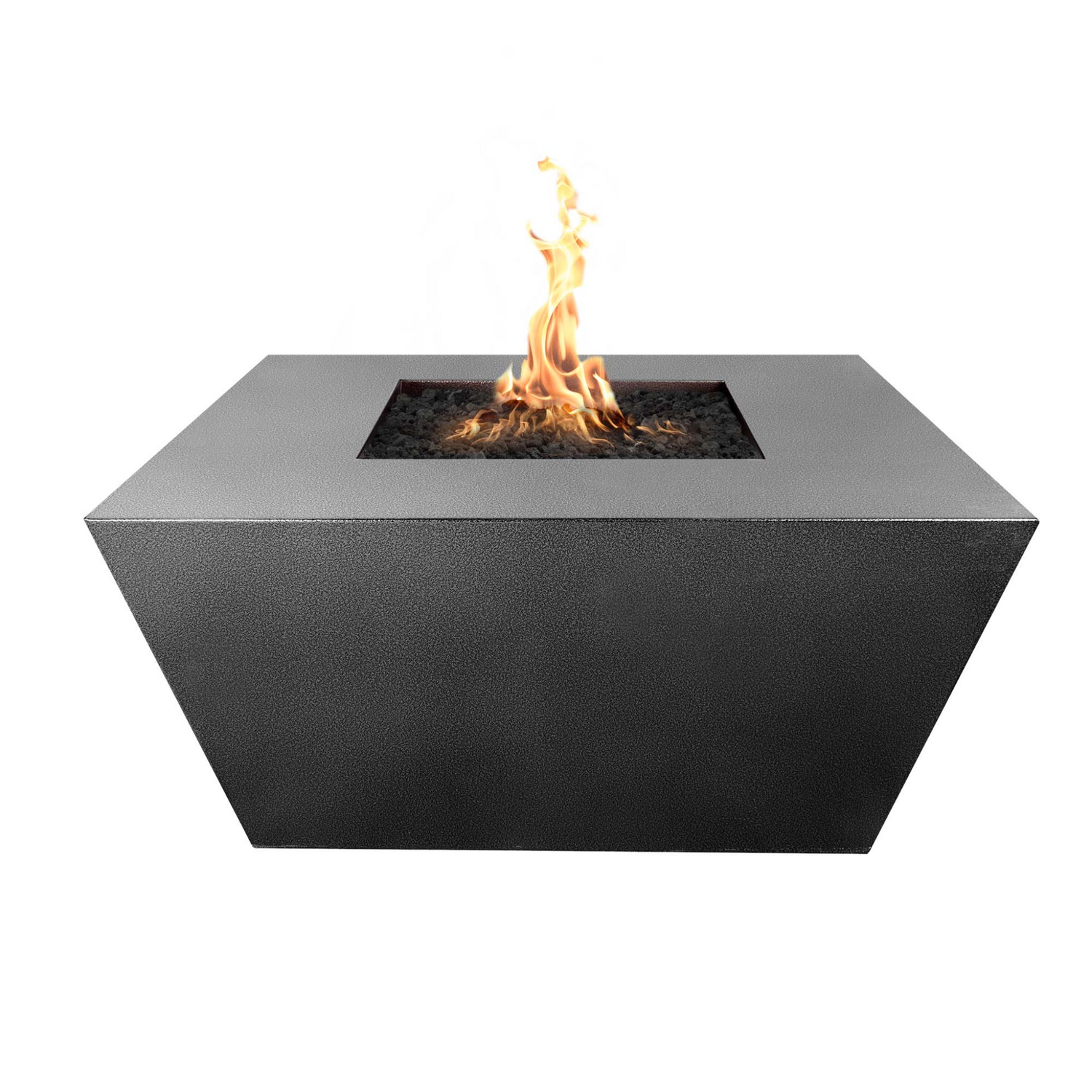The Outdoor Plus Redan Fire Pit, 36", Square, Stainless Steel | OPT-SQ36SS