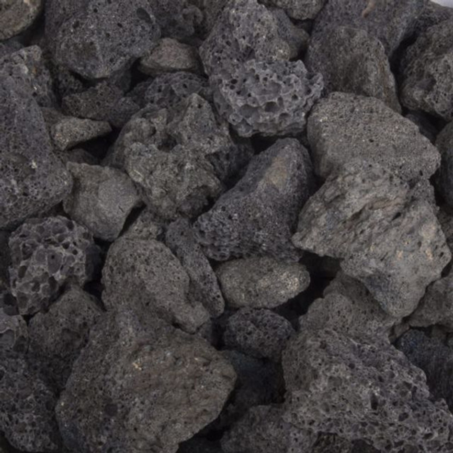 The Outdoor Plus Lava Chunks, 50 lb, 1/2" to 1" (1 Cubic Foot) | OPT-150-50