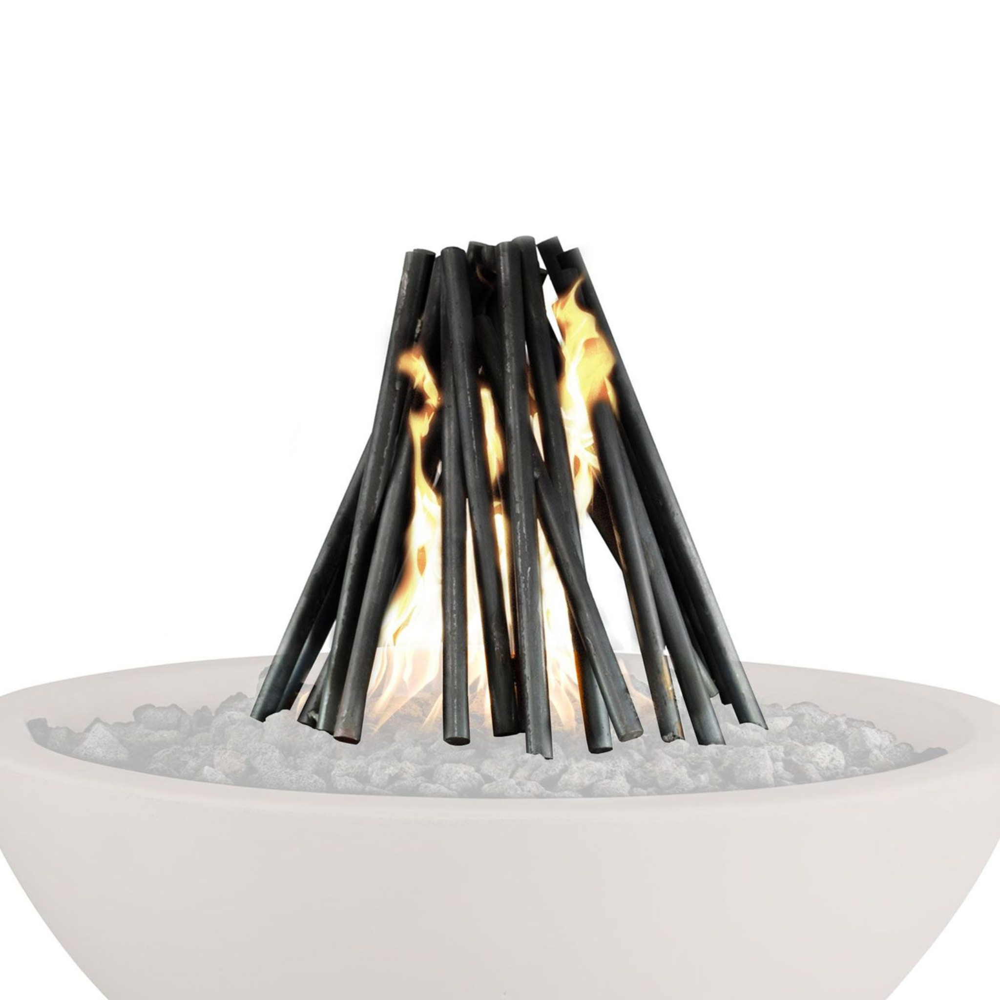 The Outdoor Plus Solid Steel Logs | OPT-SL
