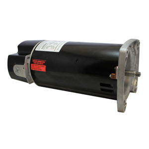 Nidec 115/230 V, 2.25HP, 48 Frame, 1-Phase, 1-Speed Square Flange Motor, ASQ225