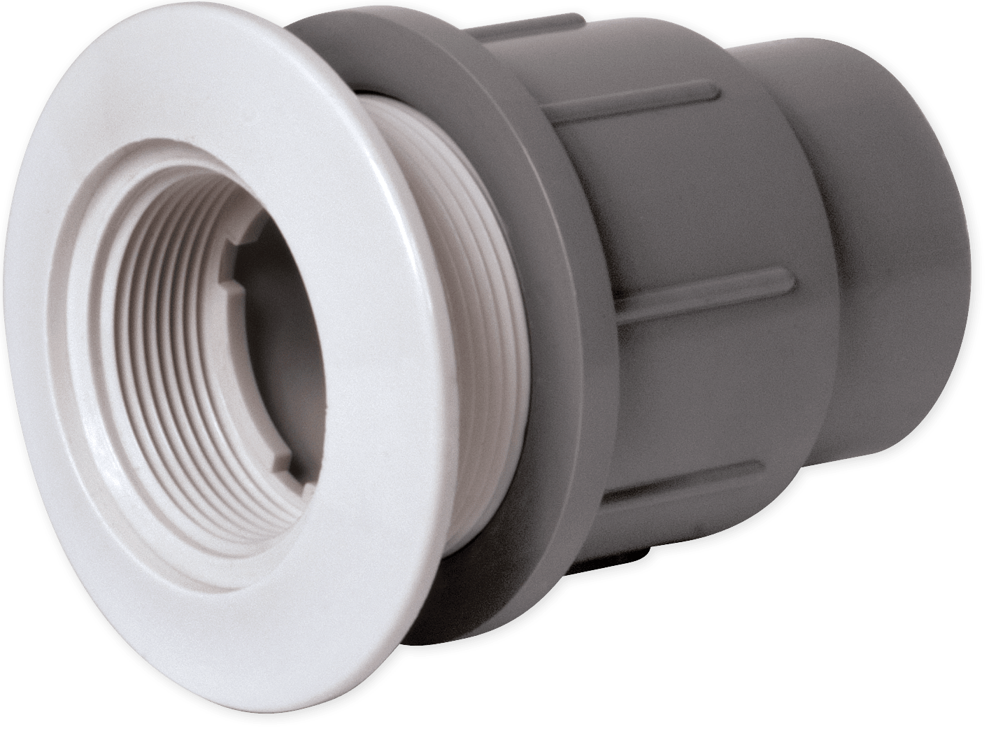 Waterway Plastics Fiberglass Wall Fitting, Deep Socket | 400-8300
