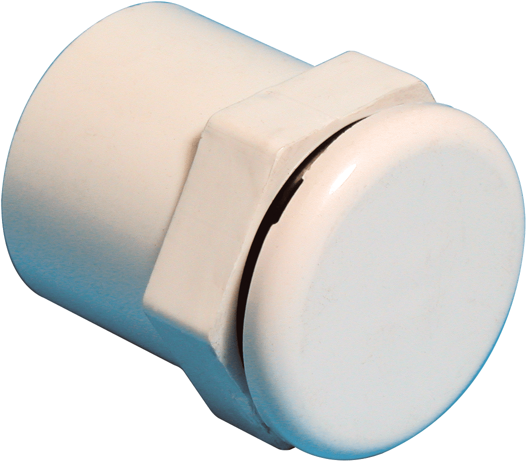 Waterway Plastics Low Profile Spa Air Injector, 1", Stainless | 670-2190
