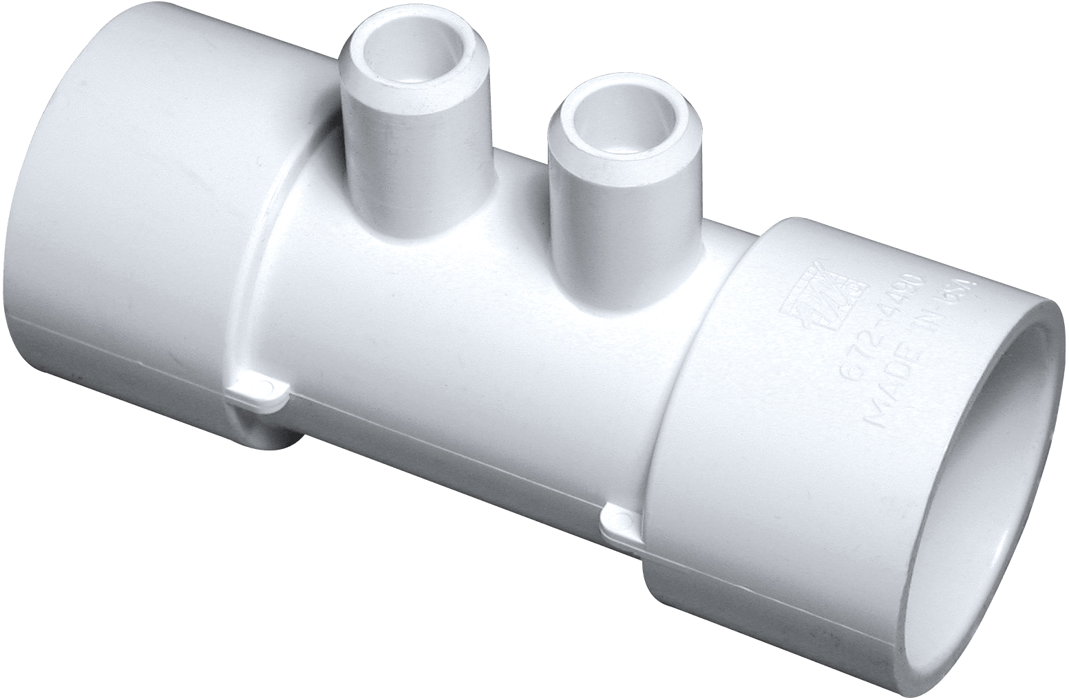 Waterway Plastics Barb Manifold, 1" Slip Inlet, Barb Outlets | 672-4490