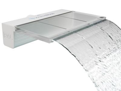 Pal 1 1/2' Waterblade with 6" Clear Lip, 64-EFWB-1B-6N-B