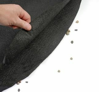GLI Armor Shield Liner Floor Pad, 21' x 41' Oval, 70-2141OV-BLK-160