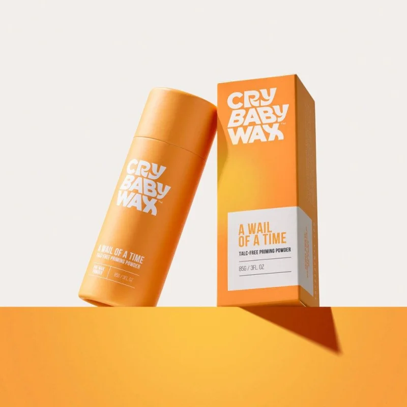 A Wail of Time Talc-Free Wax Priming Powder / 6 Containers - 3 oz. (85 grams) each = 12 oz. Total by CryBaby Wax