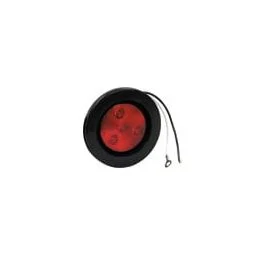 2 1/2” Round Red 4 LED Marker Light (A64-158) – Mobile Equipment Lights & Alarms