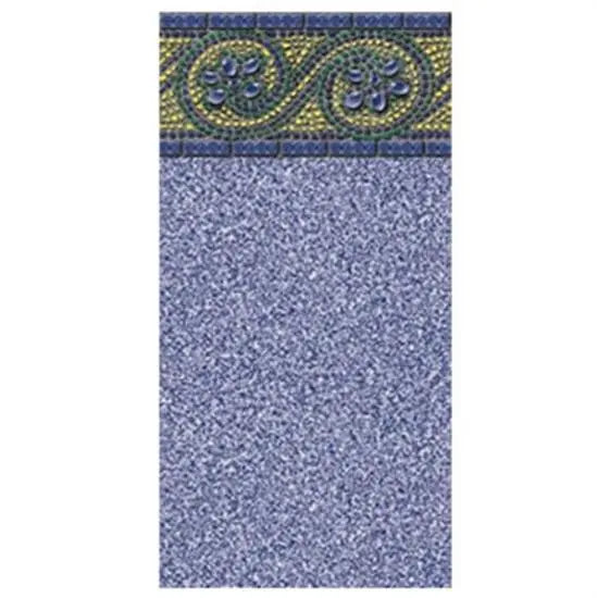 Above-Ground Pool 25 GA. 52” Rolling Rock Uni-bead - J-Hook Vinyl Liner- 24’ Round