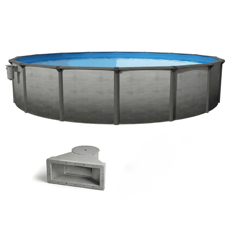 Above Ground Pool Kit 24'X52"Coventry Onyx / Soho with skimmer