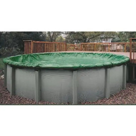 Above-ground Winter Cover -Pool Size: 15’ x 30' Oval- Arctic Armor 8 Yr Warranty