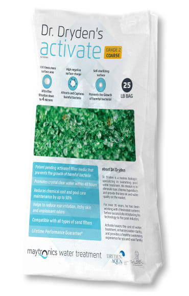 Maytronics Activate 25 lbs Glass Filter Media, Coarse