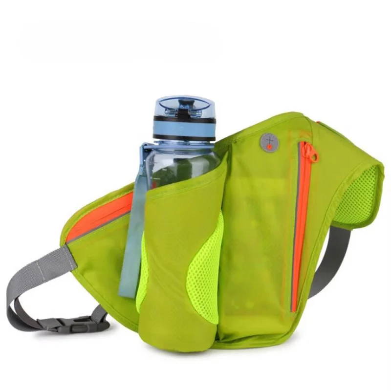 Active Gear | Running Waist Bag with Hydration Holder & Phone Pocket | Lightweight Design for Comfort and Convenience Green