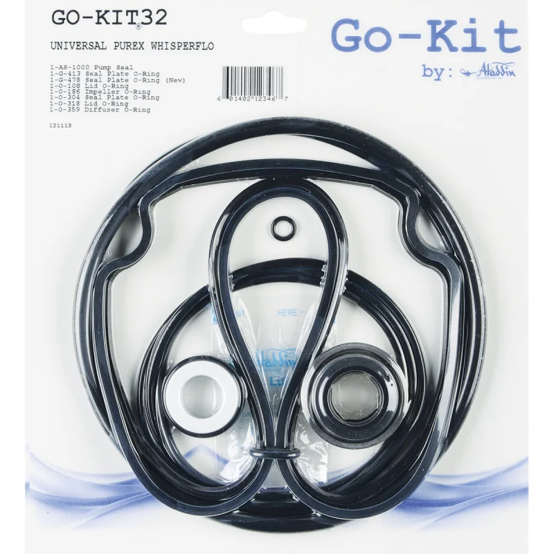 Aladdin GO-KIT32VSalt Water Pump Seal Repair Kit