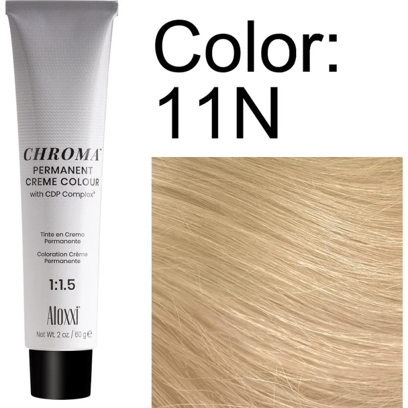Aloxxi Chroma 11N Permanent Creme Colour / 2 oz.
