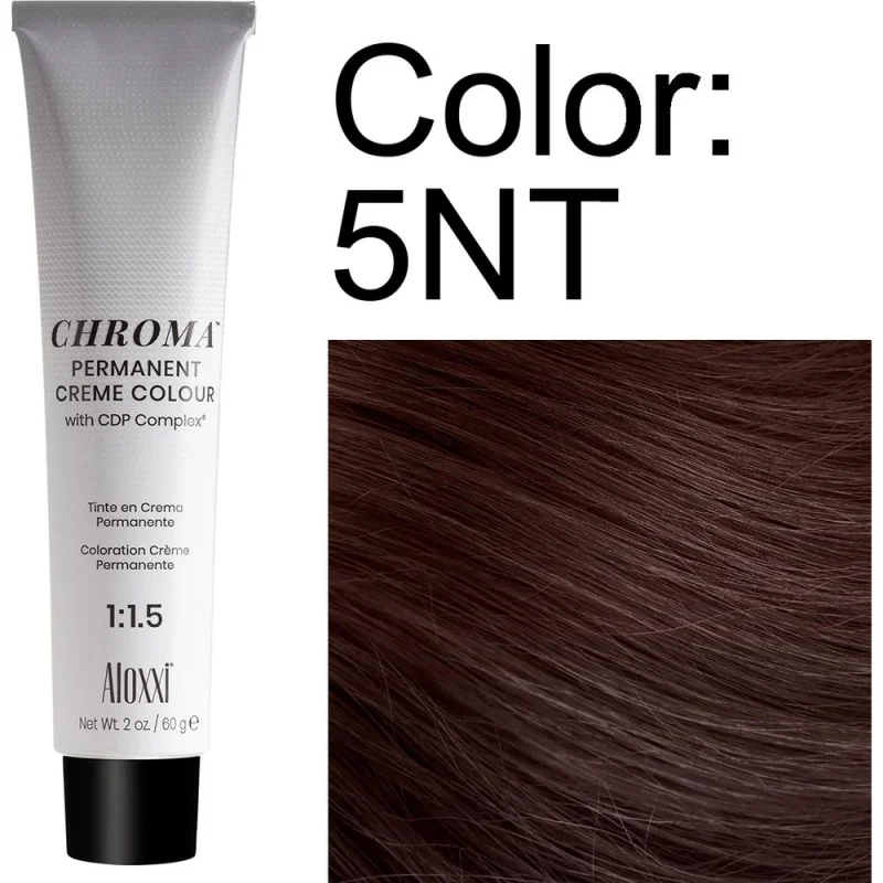 Aloxxi Chroma 5NT Permanent Creme Colour / 2 oz.
