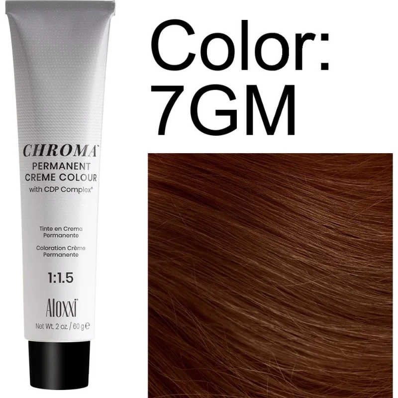 Aloxxi Chroma 7GM Permanent Creme Colour / 2 oz.