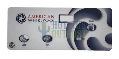 American Whirlpool 3 Button Overlay 110373 110-373