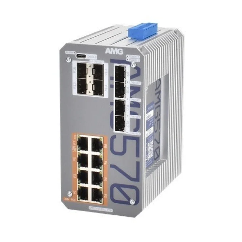 Amg Systems AMG570-8GAT-8S-P240 Managed Poe Switch 8-port Sfp