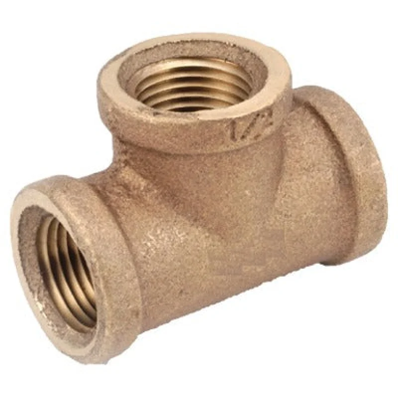 Anderson Metals Corp 738101-04 Brass Tee 1/4 Inch