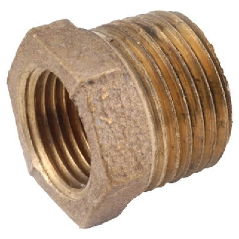 Anderson Metals Corp 738110-1608 Red Brass Hex Bushing