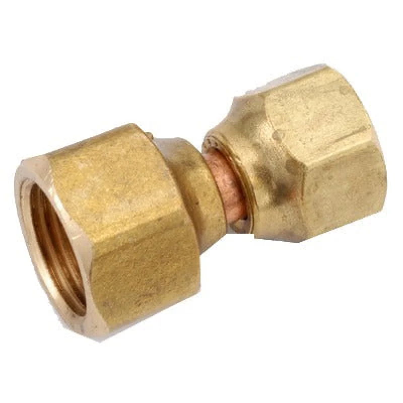 Anderson Metals Corp 754075-0806 Brass Flare Swivel Connector