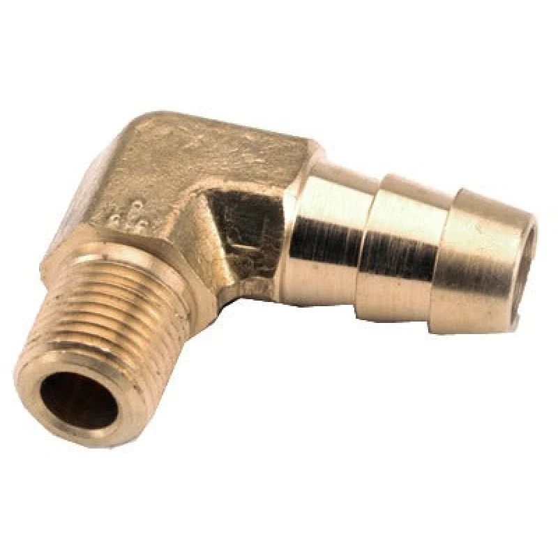 Anderson Metals Corp 757020-0608 Brass Barb Elbow 90