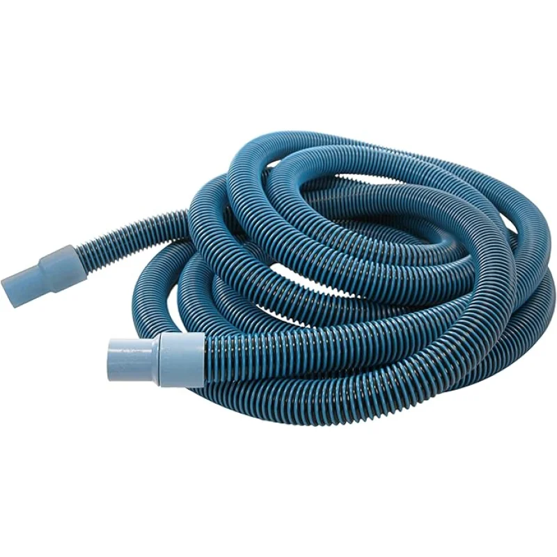 Aqua Select Premium Kink-Free Swimming Pool Vacuum Hoses with 1.5-Inch Swivel Cuff | 50 ft Length | Hose Helper Included | Perfect For Above Ground and Inground Pools