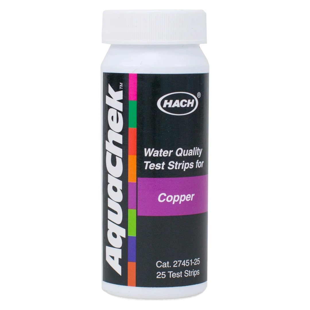 AquaChek Copper Test Strips - 25 Count