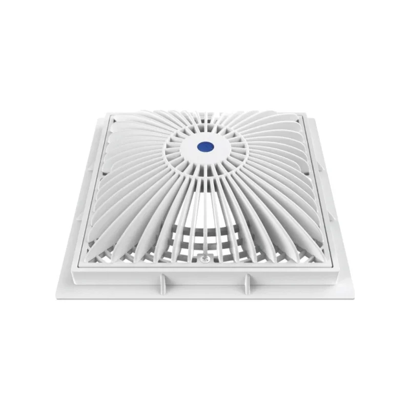 AquaStar Square MoFlo Suction Outlet Cover, 9", White | 9MF101