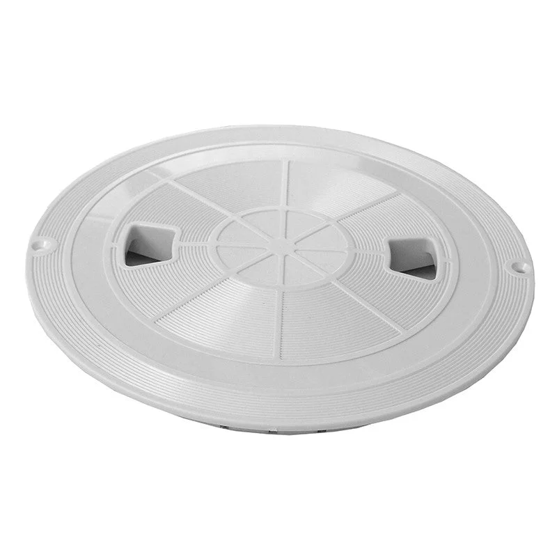 AquaStar White Round Pool Skimmer Lid | Replacement Cover | RT101