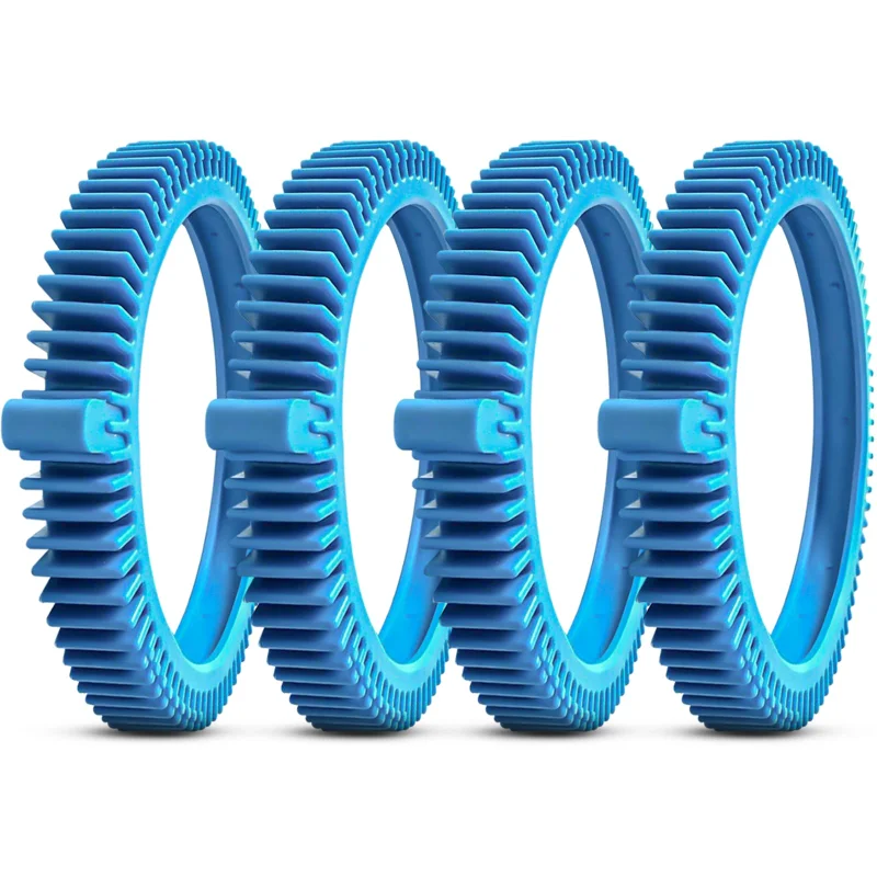 AR-PRO Replacement Tires with Super Hump | Compatible with Poolvergnuegen 896584000-143, Fits Select Poolvergnuegen/Hayward Phoenix Cleaners, 4-Pack