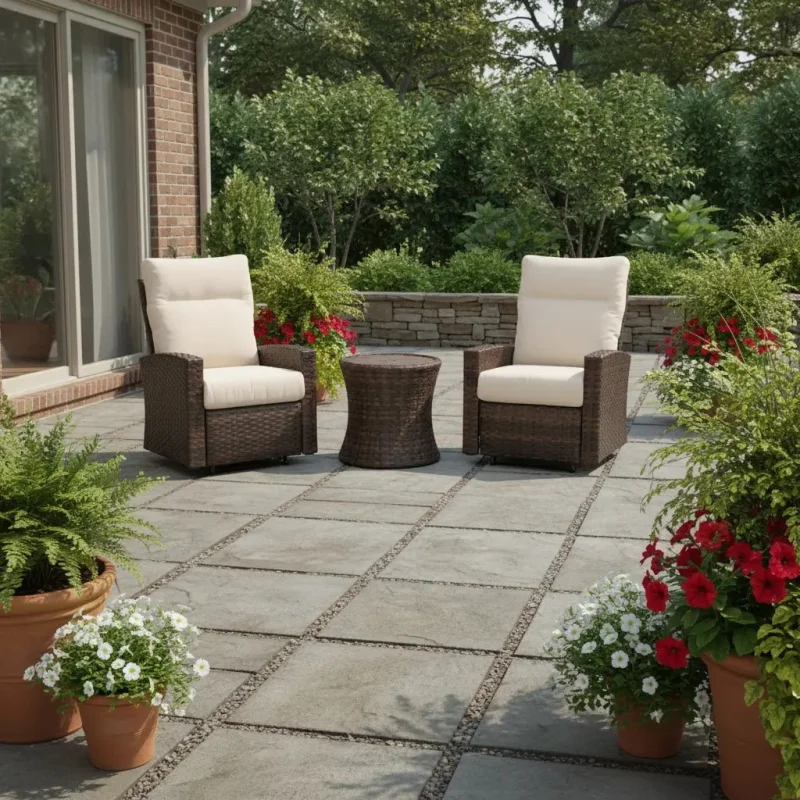 Arcadia 3 Piece Recliner Group - Dark Brown