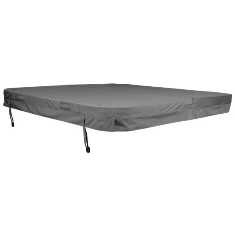 Arctic Spas FIN-101103 Canvas Back Weather Shield Cover SKIN, 8' Grey