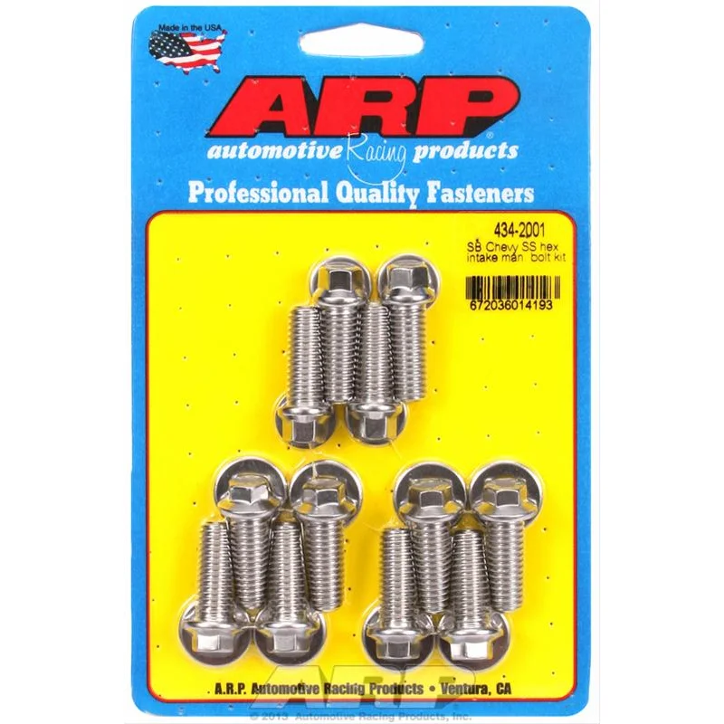 ARP Stainless Steel Intake Manifold Bolt Kits 434-2001