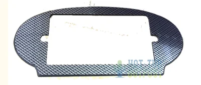 Artesian Spa Carbon Fiber Control Plate 11 3/8 x 5 1/8 Oval