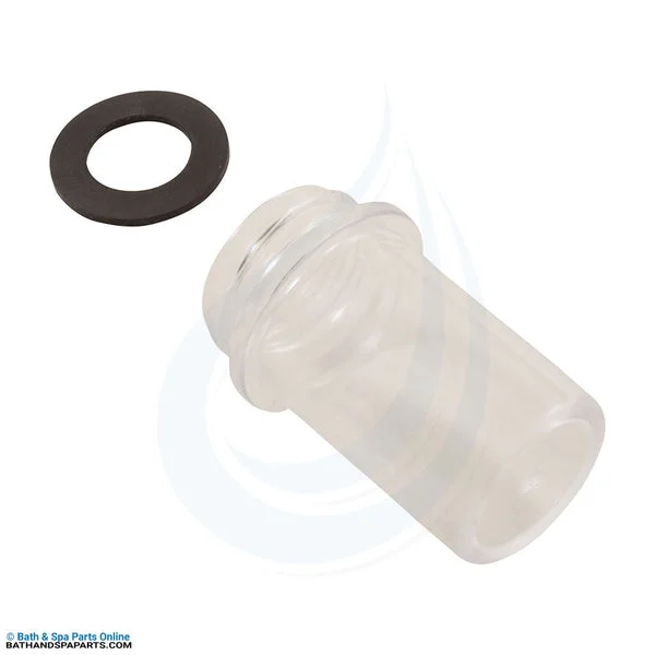 Astral Pool Multiport Valve Sight Glass w/Gasket (4404120108)