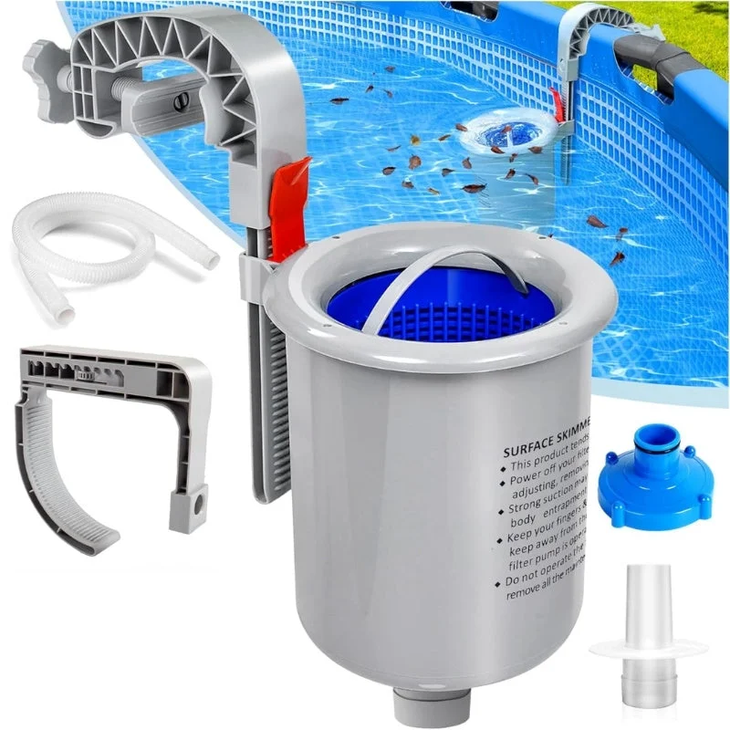 Automatic Above Ground Pool Skimmer, Adjustable Wall Mount