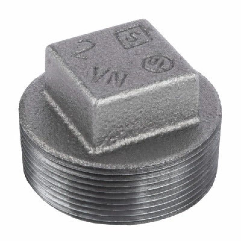 B K Mueller 521-805HN 1 Inch Black Plain Plug 10 Pack