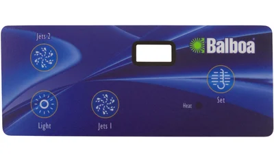 Balboa 4 Button Overlay 10764 VL402 Jets2 Light Jets1 Set