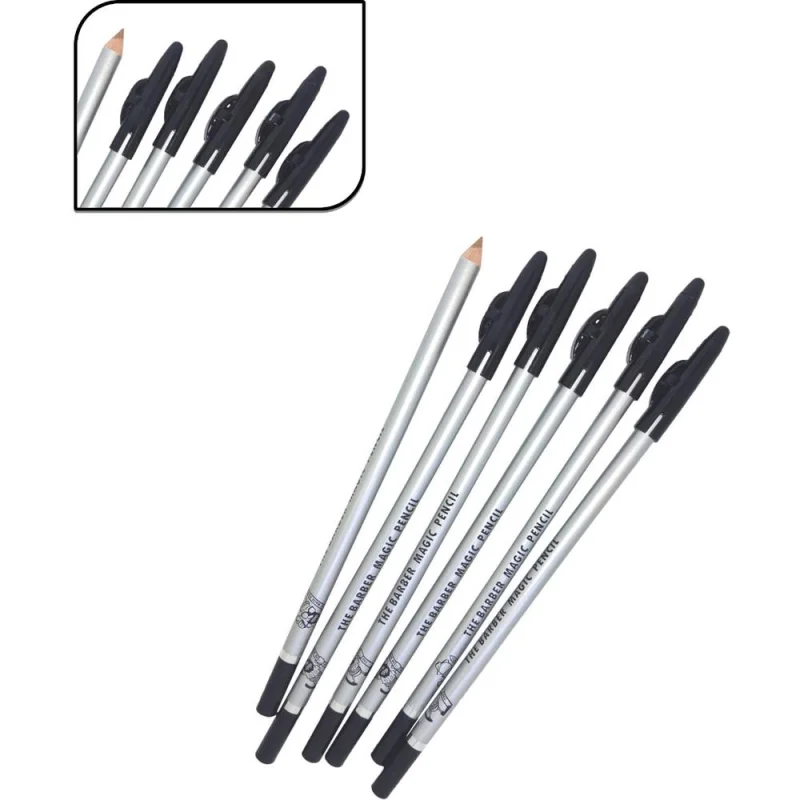Barber Magic Pencils - Natural Color / 6 Pack